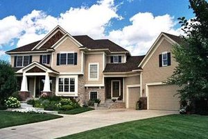 Craftsman Exterior - Front Elevation Plan #51-226