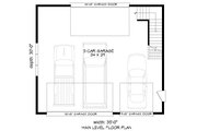 Contemporary Style House Plan - 0 Beds 0.5 Baths 1892 Sq/Ft Plan #932-239 