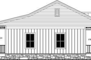 Exterior - Other Elevation for Craftsman House Plan #21-467 - 1 bed, 1.5 bath