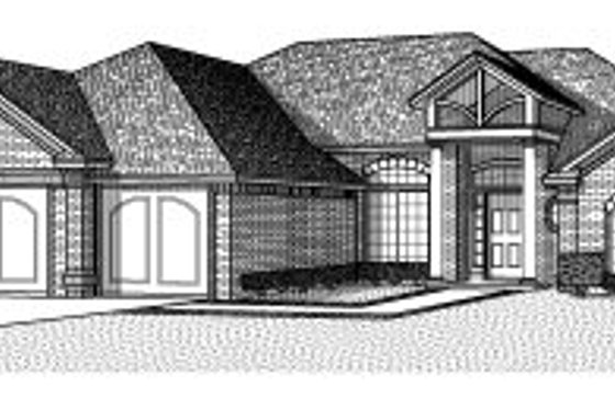 Exterior - Front Elevation for Traditional House Plan #65-331 - 4 bed, 2.5 bath