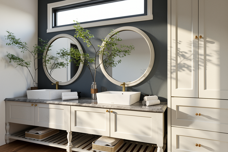 Architectural House Design - Interior - Master Bathroom for Contemporary House Plan #1064-491 - 2 bed, 2 bath