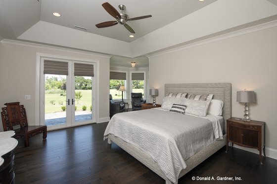 Interior - Master Bedroom for European House Plan #929-903 - 3 bed, 2.5 bath