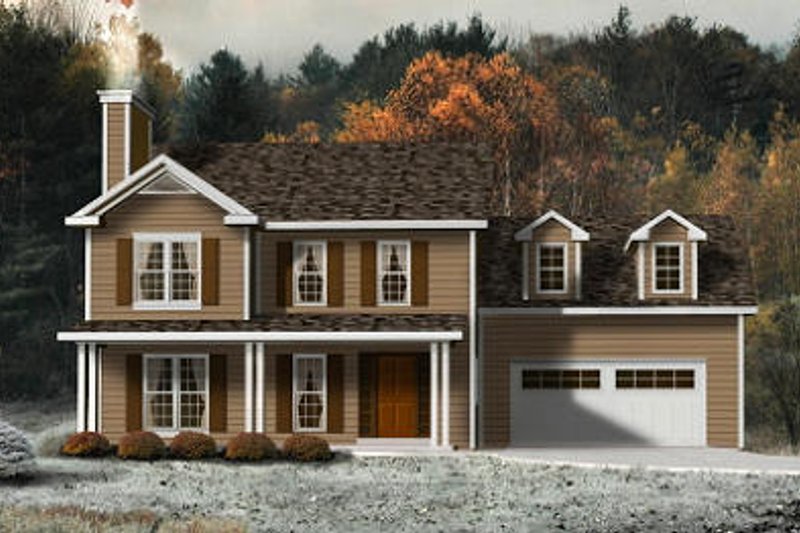 Dream House Plan - Modern Exterior - Front Elevation Plan #22-501