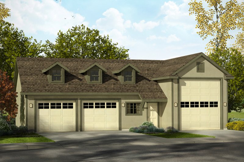Dream House Plan - Traditional Exterior - Front Elevation Plan #124-996