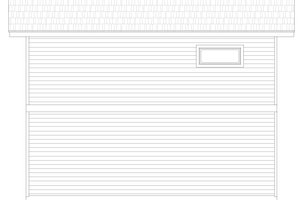 Exterior - Other Elevation for Traditional House Plan #932-684, 1 bath