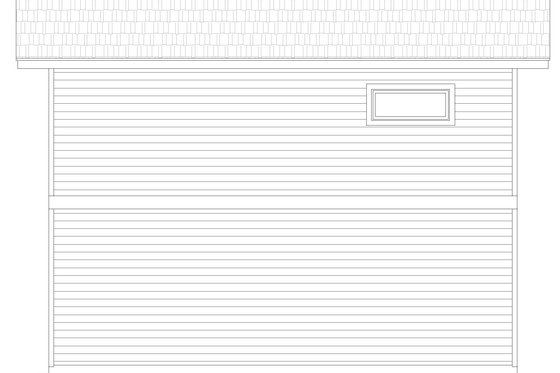 Exterior - Other Elevation for Traditional House Plan #932-684, 1 bath