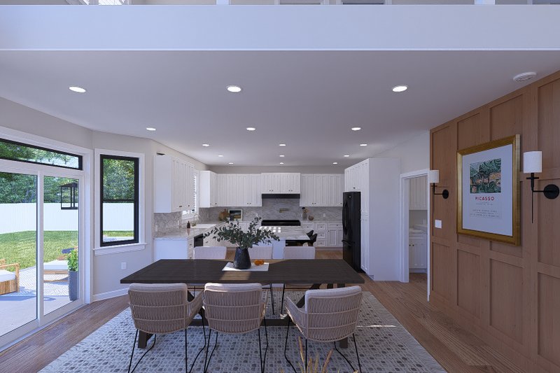 Dream House Plan - Interior - Dining Room for Traditional House Plan #1060-288 - 4 bed, 2.5 bath