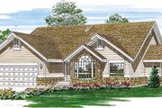 Traditional Style House Plan - 3 Beds 2 Baths 1647 Sq/Ft Plan #47-254 