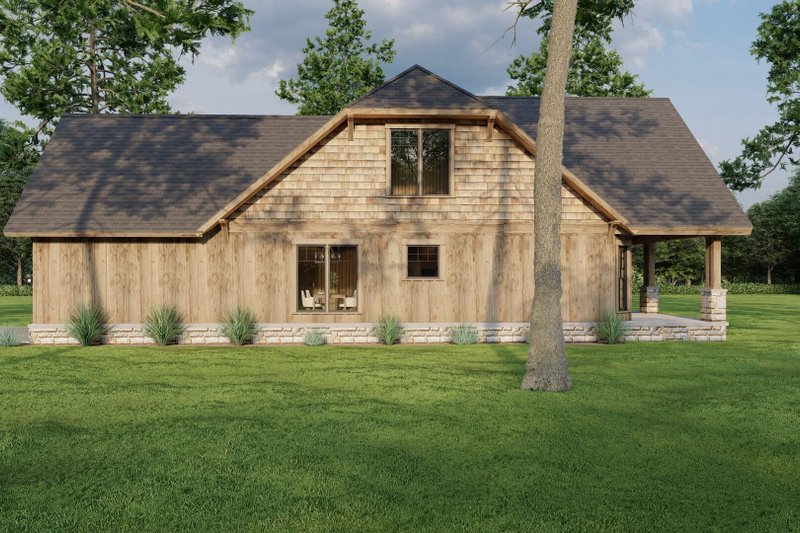 Home Plan - Exterior - Other Elevation for Craftsman House Plan #17-2814 - 4 bed, 2 bath