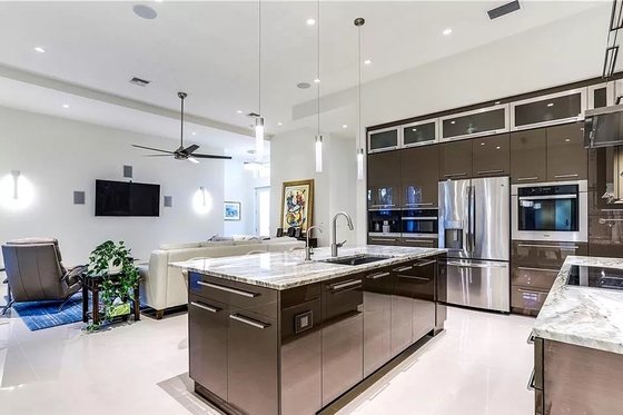 Interior - Kitchen 1 for Modern House Plan #548-40 - 3 bed, 3.5 bath