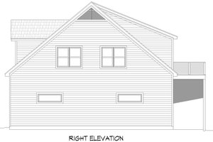 Exterior - Other Elevation 1 for Traditional House Plan #932-417 - 2 bed, 2.5 bath