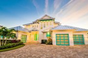 Beach Style House Plan - 4 Beds 5.5 Baths 4790 Sq/Ft Plan #548-53 