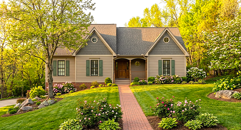 Exterior - Front Elevation 2 for Traditional House Plan #30-150 - 3 bed, 2 bath