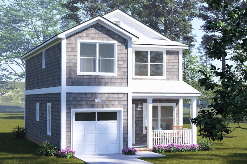 Architectural House Design - Exterior - Other Elevation 3 for Cottage House Plan #513-2462 - 3 bed, 2.5 bath