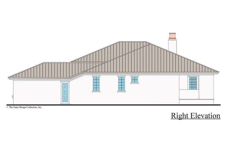 Dream House Plan - Exterior - Other Elevation for Contemporary House Plan #930-500 - 3 bed, 2 bath