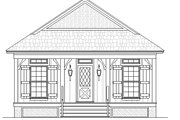 Cottage Style House Plan - 2 Beds 2 Baths 1040 Sq/Ft Plan #45-616 