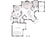 European Style House Plan - 3 Beds 2.5 Baths 3899 Sq/Ft Plan #23-576 