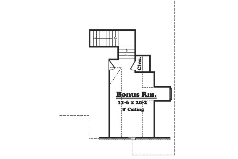 Dream House Plan - Optional Bonus Level