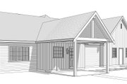 Farmhouse Style House Plan - 2 Beds 2 Baths 1077 Sq/Ft Plan #1114-8 