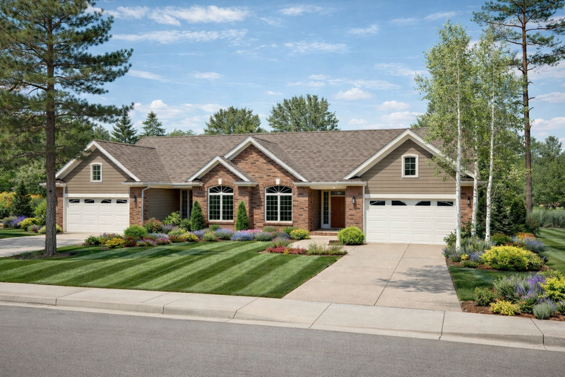 Dream House Plan - Traditional Exterior - Front Elevation Plan #20-2063