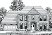 Traditional Style House Plan - 3 Beds 2.5 Baths 2079 Sq/Ft Plan #424-308 