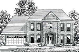 Traditional Exterior - Front Elevation Plan #424-308