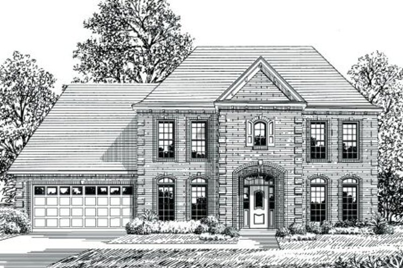 Traditional Style House Plan - 3 Beds 2.5 Baths 2079 Sq/Ft Plan #424-308