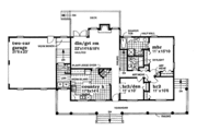 Ranch Style House Plan - 3 Beds 2 Baths 1578 Sq/Ft Plan #47-334 