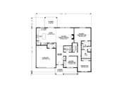 Craftsman Style House Plan - 3 Beds 2 Baths 1825 Sq/Ft Plan #53-566 