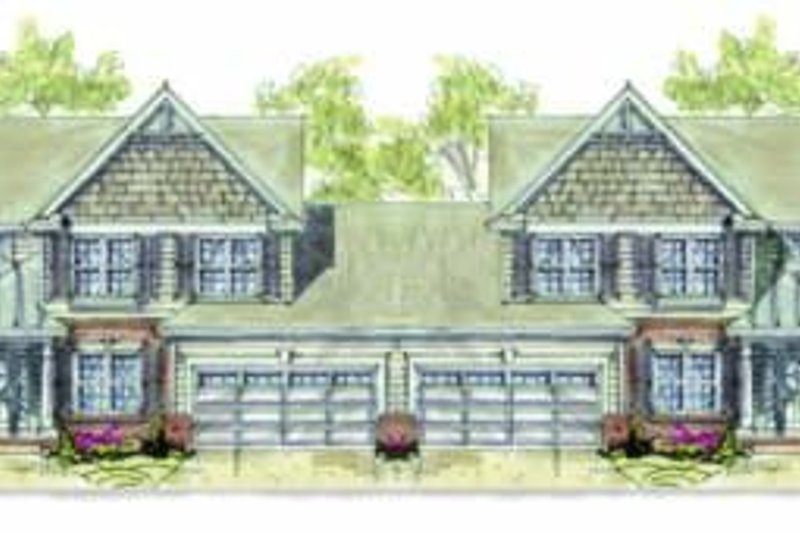 Dream House Plan - Cottage Exterior - Front Elevation Plan #20-1351