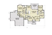 Craftsman Style House Plan - 3 Beds 2.5 Baths 2923 Sq/Ft Plan #1070-65 