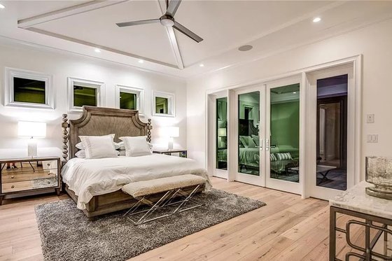 Interior - Master Bedroom for Beach House Plan #548-55 - 5 bed, 5.5 bath