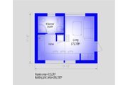 Modern Style House Plan - 1 Beds 1 Baths 315 Sq/Ft Plan #549-33 