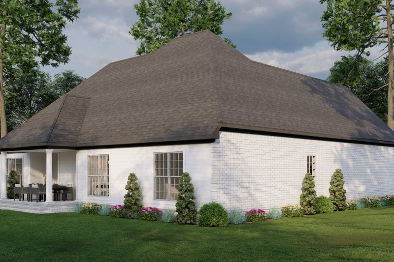 Dream House Plan - Exterior - Other Elevation 2 for Ranch House Plan #17-3324 - 3 bed, 2 bath
