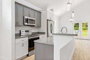 Interior - Kitchen for Modern House Plan #79-292 - 3 bed, 2 bath