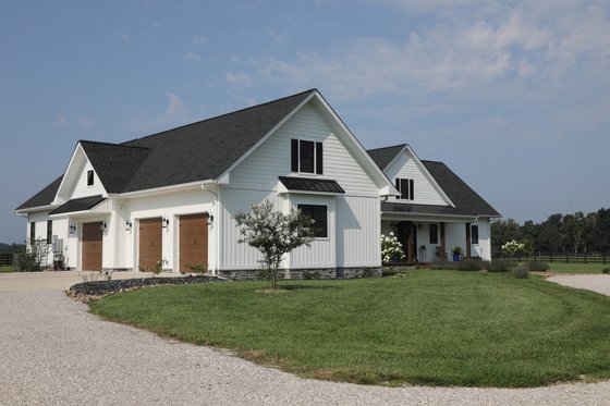 Exterior - Front Elevation 3 for Farmhouse House Plan #928-325 - 3 bed, 2.5 bath