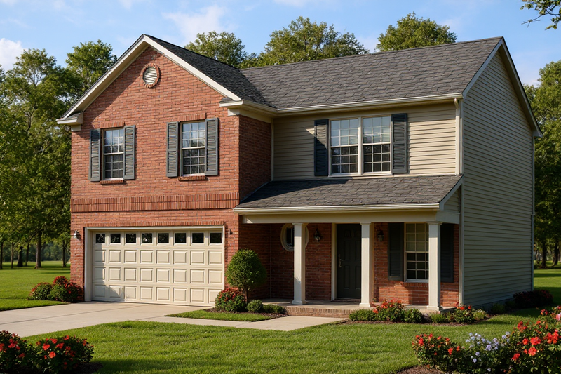 Home Plan - Traditional Exterior - Front Elevation Plan #17-434