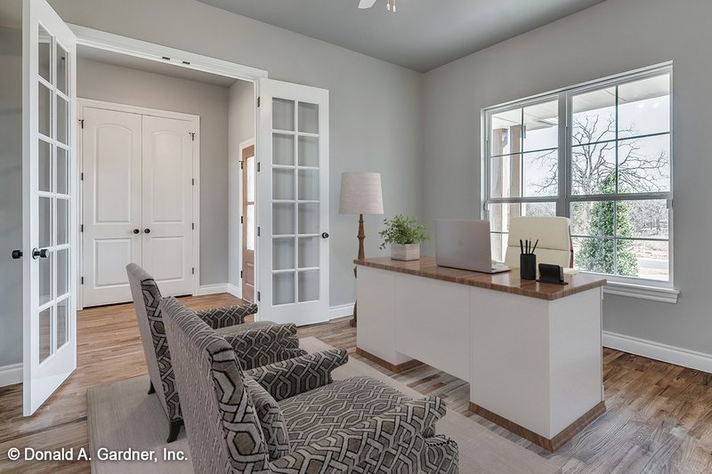Architectural House Design - Interior - Other for Farmhouse House Plan #929-1070 - 4 bed, 3 bath