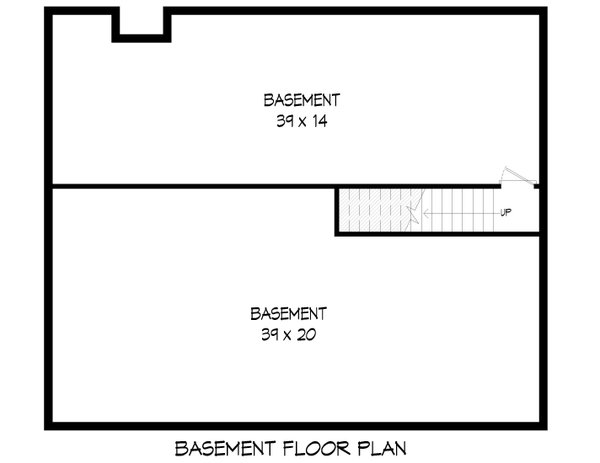 Dream House Plan - Floor Plan - Lower Floor for Farmhouse House Plan #932-1253 - 4 bed, 2.5 bath