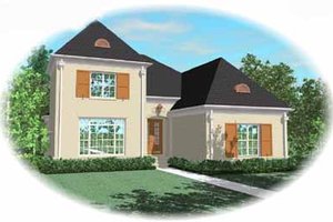 Traditional Exterior - Front Elevation Plan #81-386