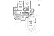 European Style House Plan - 5 Beds 4.5 Baths 3738 Sq/Ft Plan #310-340 