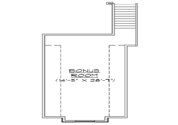 European Floor Plan - Upper Floor Plan #5-388
