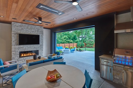 Exterior - Outdoor Living for Contemporary House Plan #928-380 - 4 bed, 5.5 bath