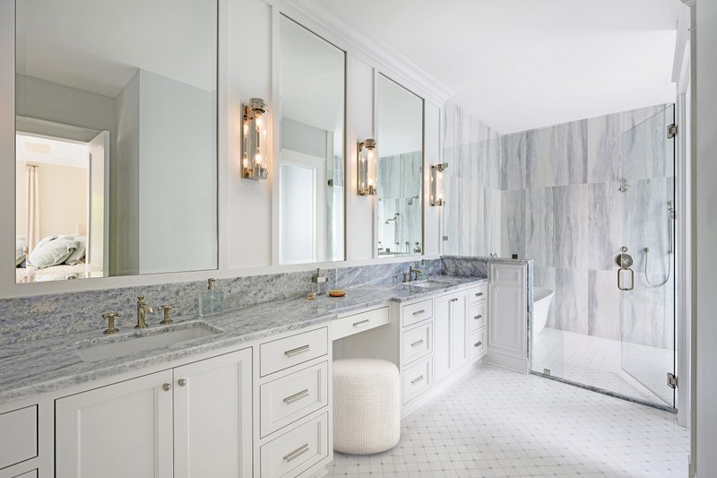 Architectural House Design - Interior - Master Bathroom for Traditional House Plan #938-149 - 4 bed, 4 bath