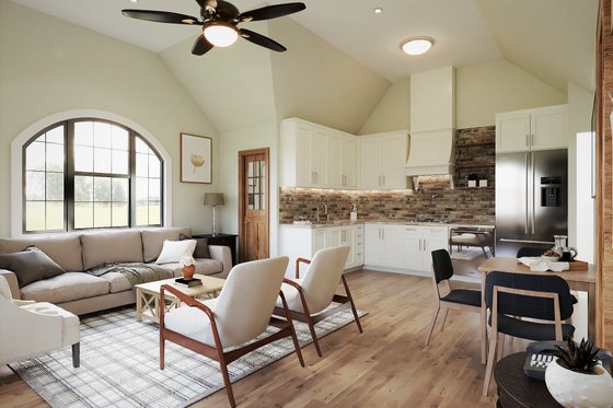 Interior - Other for Traditional House Plan #54-569, 1 bath