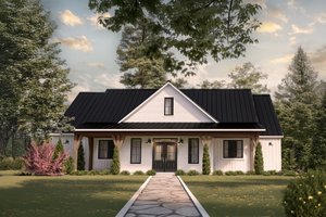 Architectural House Design - Farmhouse Exterior - Front Elevation Plan #23-2883