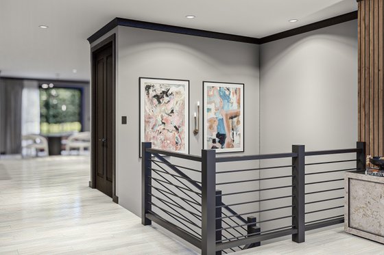 Interior - Entry 1 for Modern House Plan #455-296 - 3 bed, 2 bath