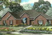 European Style House Plan - 4 Beds 2.5 Baths 2280 Sq/Ft Plan #17-2280 