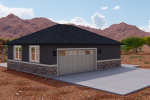 Traditional Exterior - Front Elevation Plan #1060-136