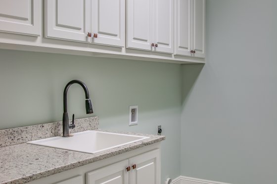 Interior - Laundry for Country House Plan #430-194 - 4 bed, 2 bath
